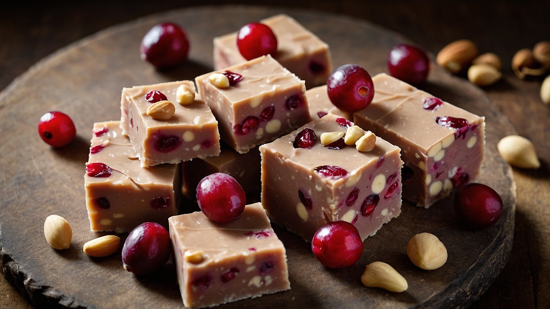 Craft Luxurious Cranberry Macadamia Nut Fudge with Minimal Effort